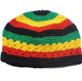 10pcs Jamaican Rasta hat Bob Marley hat Jameican hat tams fancy dress costumes Crochet rasta beanies Gorro Bob marley cap G-72