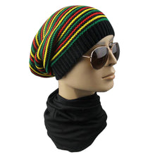 Winter Hip Hop Bob Jamaican cap Rasta Reggae Hat Multi-colour Striped Beanie Hats For Men Women new style Male Beanie Caps Gorro
