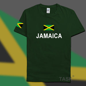 Jamaica mens t shirts fashion 2017 jerseys' nation 100% cotton t-shirt clothing tees country sporting footballer JAM Jamaican