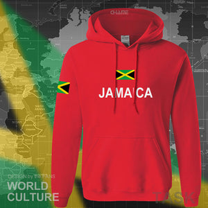 Jamaica hoodie men sweatshirt sweat new hip hop streetwear tracksuit nation footballer sporting country new flag JAM Jamaican
