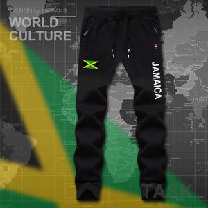 Jamaica JAM Jamaican mens pants joggers jumpsuit sweatpants track sweat fitness fleece tactical casual nation country leggin NEW